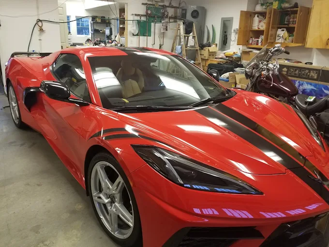 Red Corvette Premium Wash